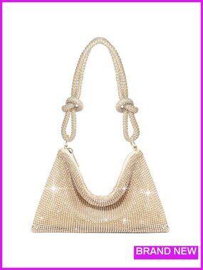 Evening Bag Sparkle Clutch Purse Rhinestone Sequin Dressy Women's Handbag